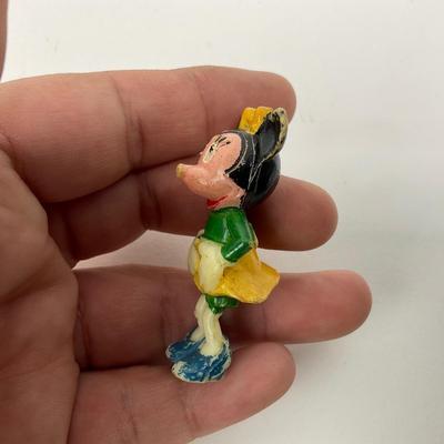 -171- COLLECTIBLE | Vintage Disney Mickey Mouse, Minnie Mouse, & Donald Duck Figures