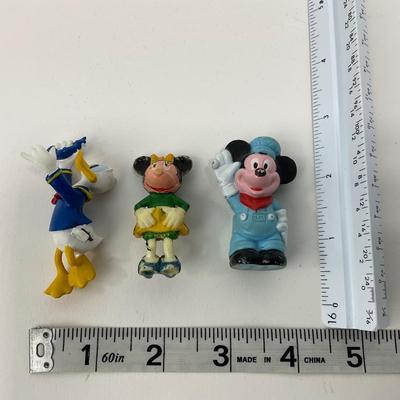 -171- COLLECTIBLE | Vintage Disney Mickey Mouse, Minnie Mouse, & Donald Duck Figures