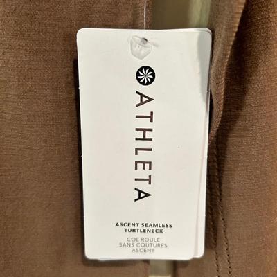 New Athlea shirt - brown xxs