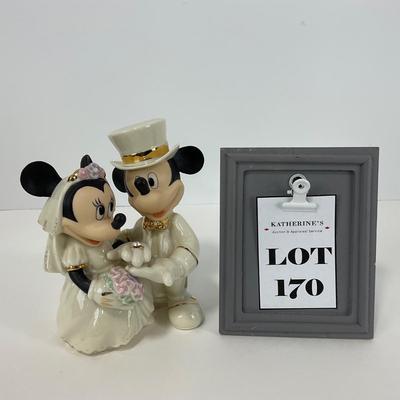-170- LENOX | Vintage Disney â€œMinnies Dream Weddingâ€ Figure