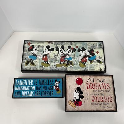 -173- WALL ART | Mickey Mouse Wall Hanging Art