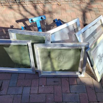 T shirt Screen printing items lot.