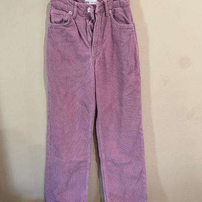 Zara Pants - Pink Corduroy sz 4