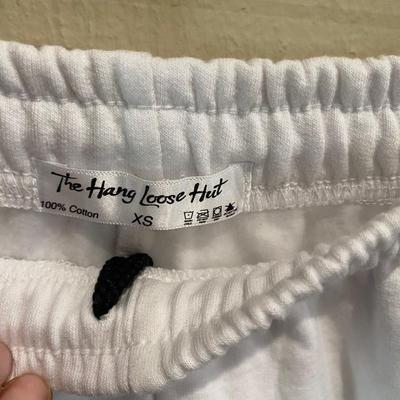 Alpha Chi Omega sweatshorts (XS) and shirt (medium)