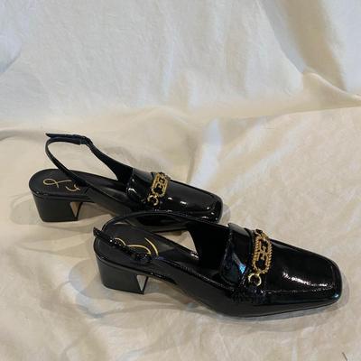 Sam Edelman - sz 7.5 black/gold