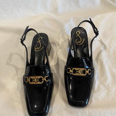 Sam Edelman - sz 7.5 black/gold