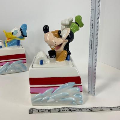 -177- COLLECTIBLE | Disneyland Matterhorn Bobsled Kitchen Canister Set