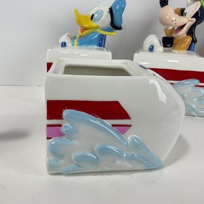 -177- COLLECTIBLE | Disneyland Matterhorn Bobsled Kitchen Canister Set