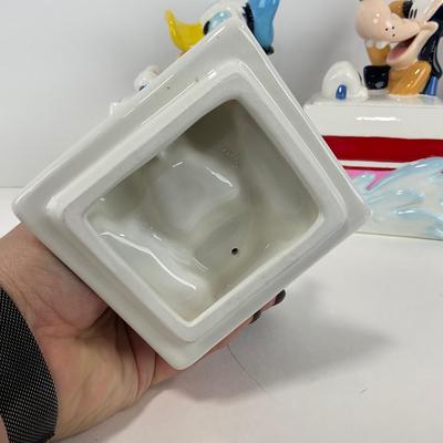 -177- COLLECTIBLE | Disneyland Matterhorn Bobsled Kitchen Canister Set