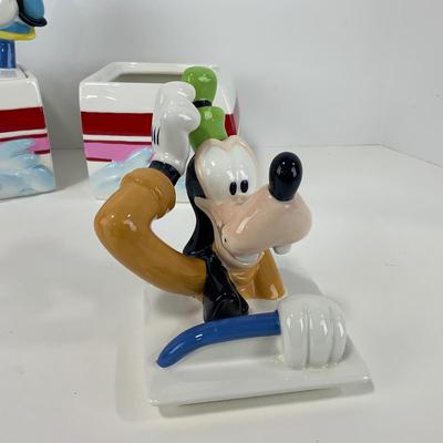 -177- COLLECTIBLE | Disneyland Matterhorn Bobsled Kitchen Canister Set