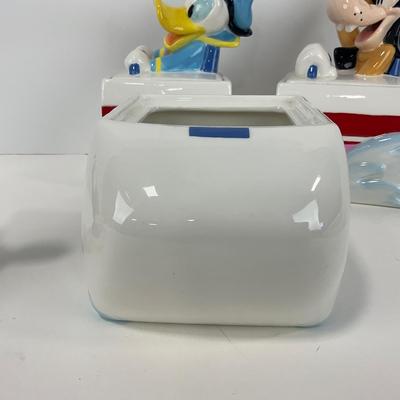 -177- COLLECTIBLE | Disneyland Matterhorn Bobsled Kitchen Canister Set