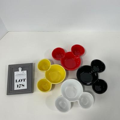 -178- COLLECTIBLE | Disney Mickey Mouse Small Dishes