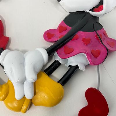 -179- COLLECTIBLE | Mickey & Minnie Mouse Mug & Wall Hanger