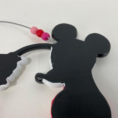 -179- COLLECTIBLE | Mickey & Minnie Mouse Mug & Wall Hanger