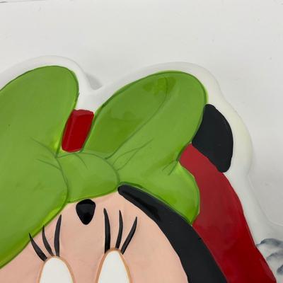 -180- HOLIDAY | Mickey & Minnie Mouse Holiday Platers