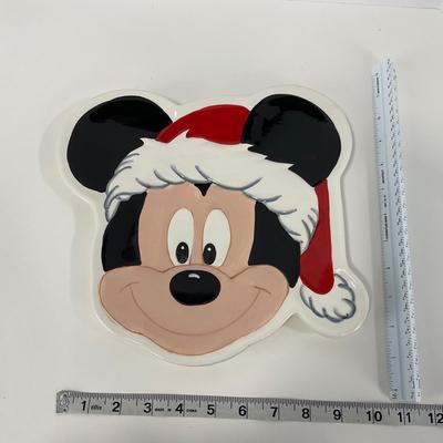 -180- HOLIDAY | Mickey & Minnie Mouse Holiday Platers