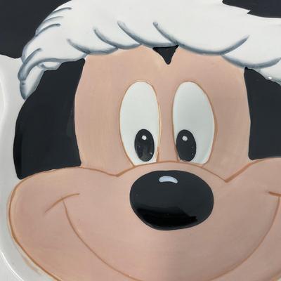 -180- HOLIDAY | Mickey & Minnie Mouse Holiday Platers