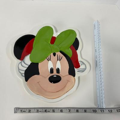 -180- HOLIDAY | Mickey & Minnie Mouse Holiday Platers