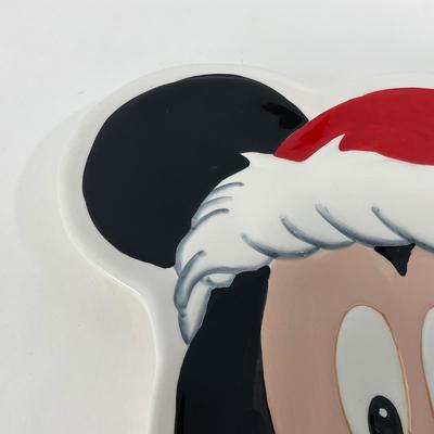 -180- HOLIDAY | Mickey & Minnie Mouse Holiday Platers