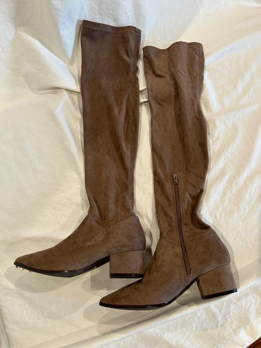 steve madden beige boots