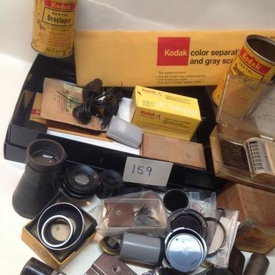 Antique and Vintage Camera Accessories and Ephemera - Numerous Lots