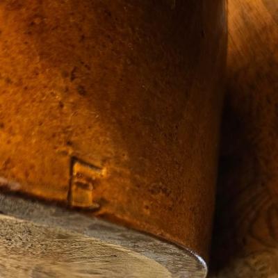 Brown jug with handle 2 gallon Stoneware