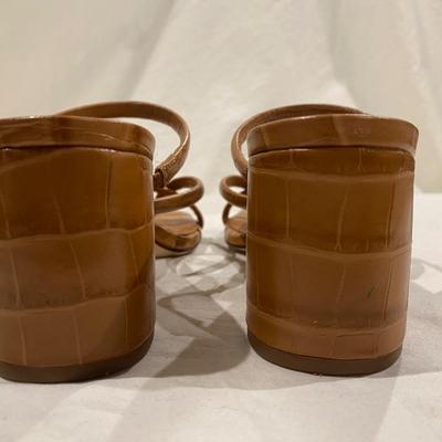 Antonio Melani brown strappy shoes - size 7.5