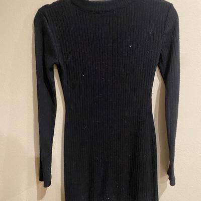 Zara dress with rhinestone drops on hem - size small