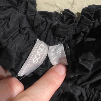 ASOS black dress - size 0 - nee