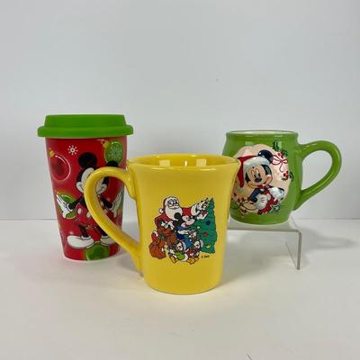 -188- COLLECTIBLE | Mickey Mouse Holiday Mugs