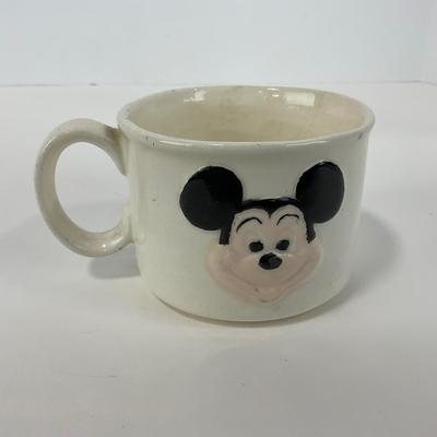 -190- COLLECTIBLE | Vintage Mickey Mouse Bowl & Mug
