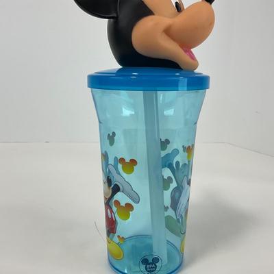 -191- COLLECTIBLE | Mickey Mouse Covered Cups & Water Bottle