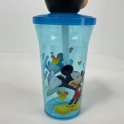 -191- COLLECTIBLE | Mickey Mouse Covered Cups & Water Bottle