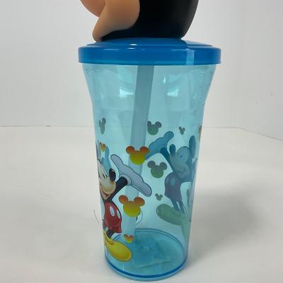 -191- COLLECTIBLE | Mickey Mouse Covered Cups & Water Bottle
