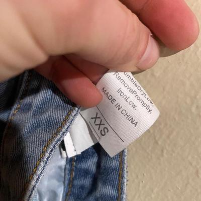 Jean Shorts - xxs