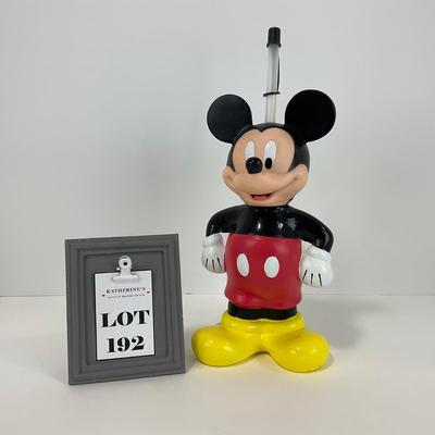 -192- COLLECTIBLE | Mickey Mouse Kids Drink Cup With Straw