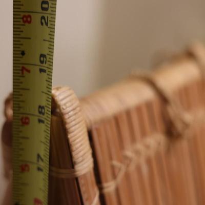 Vintage Bamboo Wine Carrier