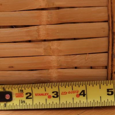 Vintage Bamboo Wine Carrier