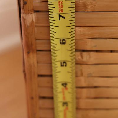 Vintage Bamboo Wine Carrier
