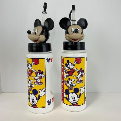 -193- COLLECTIBLE | Mickey Mouse Vintage Sports Bottles