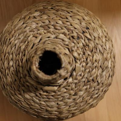 Large Wicker Vase Home Decor