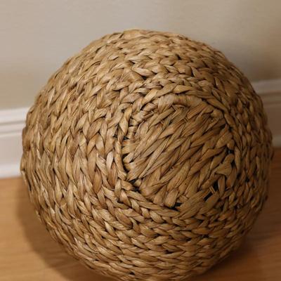 Large Wicker Vase Home Decor