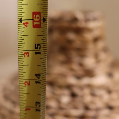 Large Wicker Vase Home Decor