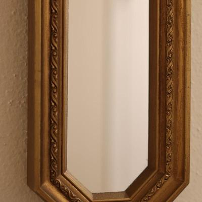 Gold Framed Wall Mirror