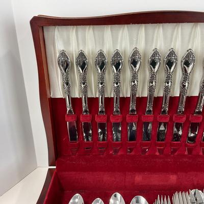 -197- COLLECTIBLE | Assorted Set Of Silver Plate Silverware
