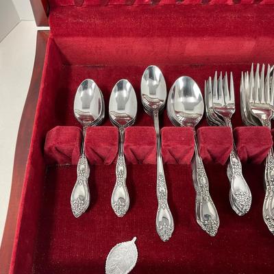 -197- COLLECTIBLE | Assorted Set Of Silver Plate Silverware
