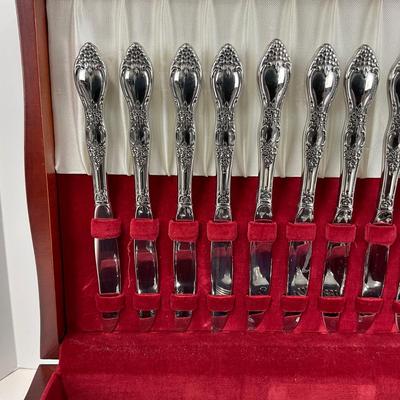 -197- COLLECTIBLE | Assorted Set Of Silver Plate Silverware