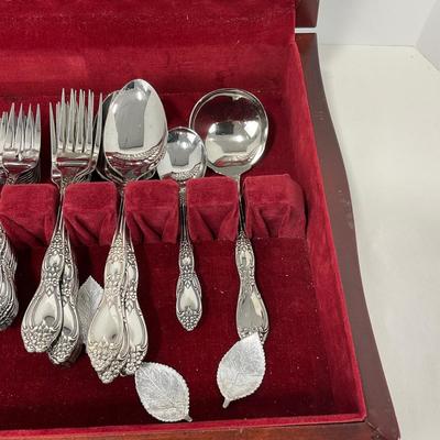 -197- COLLECTIBLE | Assorted Set Of Silver Plate Silverware