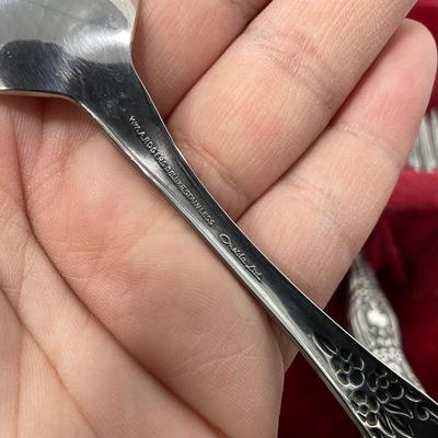 -197- COLLECTIBLE | Assorted Set Of Silver Plate Silverware