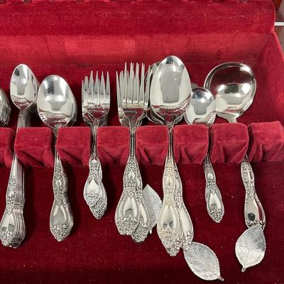 -197- COLLECTIBLE | Assorted Set Of Silver Plate Silverware